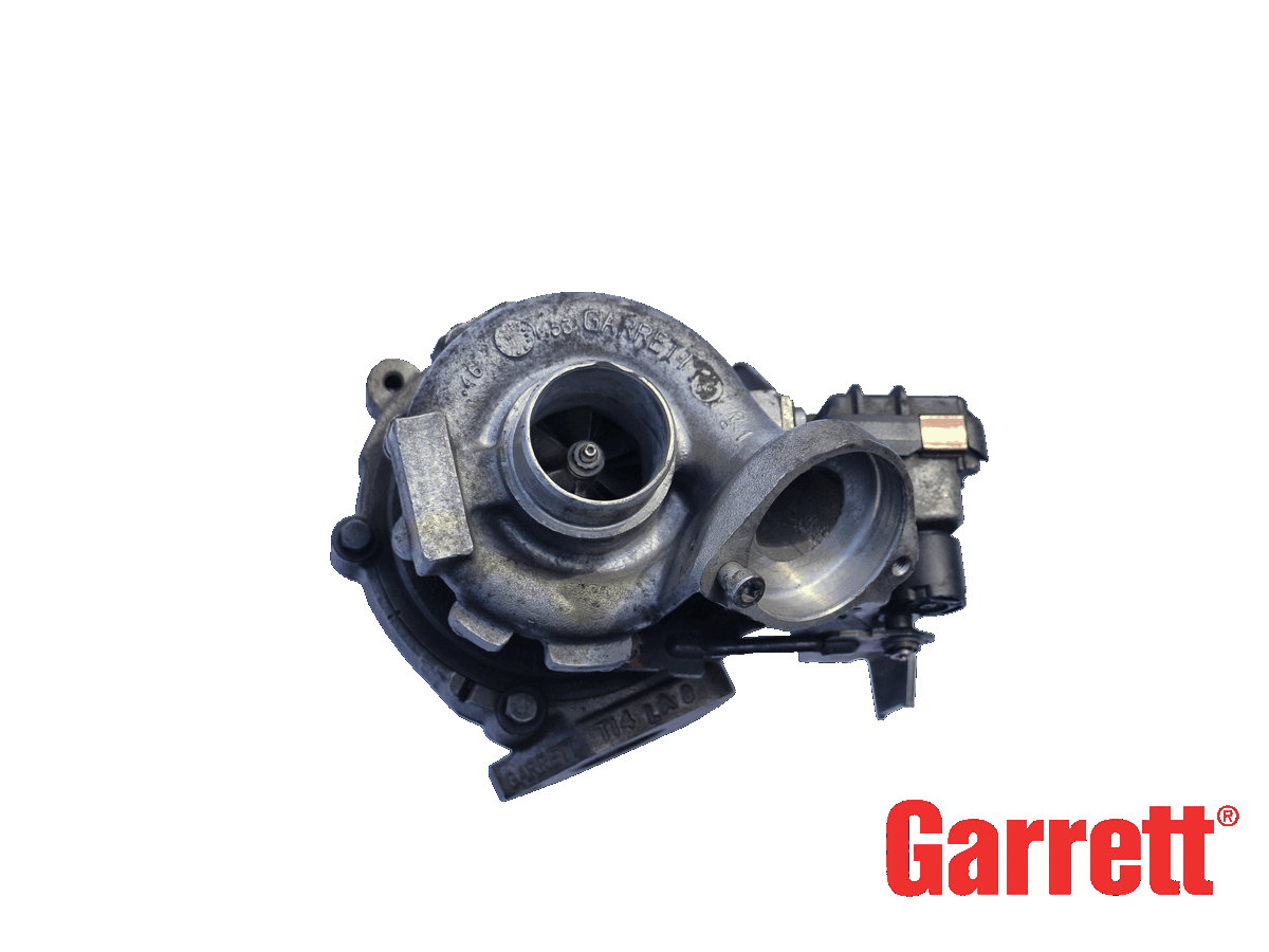 Turbina Garrett revisionata per veicolo commerciale leggero, lato compressore